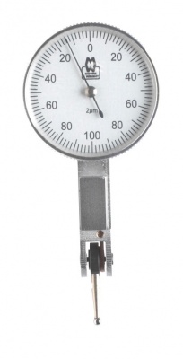 0 - 0.2mm Range (0.002mm Resolution), Metric, Dial Test Indicator (Lever), 37mm Dia. Face  MW421-02 Moore & Wright