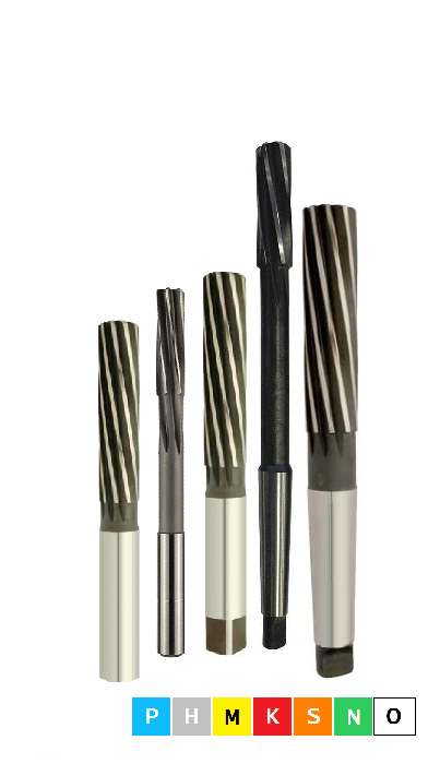 Dormer B9011/2 Reamer Flute Length 76 mm Head Diameter 12.70 mm Cobalt Full Length 152 mm 