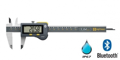 0.0mm - 150.0mm (0.01mm Resolution) IP67 Waterproof Digital Bluetooth Caliper S-CAL EVO  30-810-1506 Sylvac