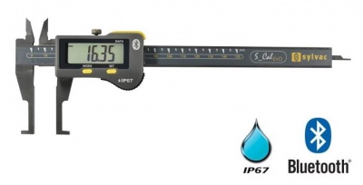 0.0mm - 150.0mm (0.01mm Resolution) IP67 Waterproof Digital Bluetooth INTERNAL GROOVE Caliper S-CAL EVO SVI  30-810-1600 Sylvac