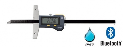 0.0mm - 500.0mm (0.01mm Resolution) Digital Double Depth Gauge Caliper S-Cal EVO  30-812-1625 Sylvac