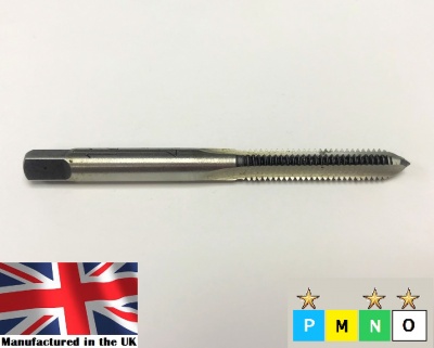 1/4 x 28 UNF No.3 Plug Hand Tap Carbon Steel