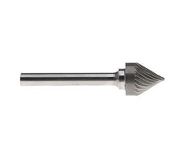 6mm x 4mm x 6s Countersink 60Deg Carbide Burr