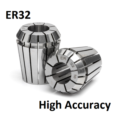 16.0mm - 15.0mm ER32 High Accuracy Collets (5 micron)