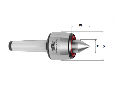 3 MTS Heavy Duty, Standard Point Live Centre