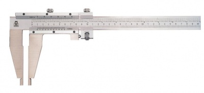 0.0mm - 500.0mm (0.05mm Resolution) Large Analogue Workshop Vernier Caliper – MW150-55 Moore & Wright