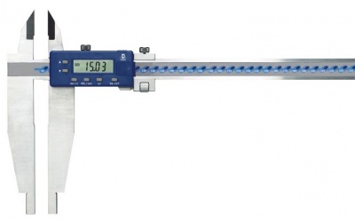 0.0mm - 500.0mm (0.01mm Resolution) Digital Heavy Duty Long Jaw Workshop Caliper  MW160-50D Moore & Wright