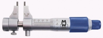5.0mm - 30.0mm (0.01mm Resolution), Metric Inside Micrometer  MW280-01 Moore & Wright