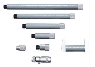 50.0mm - 600.0mm (0.01mm Resolution), Metric Inside Tubular Micrometer  MW300-02 Moore & Wright