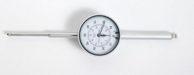 0 - 50.0mm Travel (0.01mm Resolution), Metric Dial Indicator (Plunger), 42mm Dia. Face (Lug Back)  MW400-09 Moore & Wright