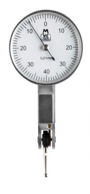 0'' - 0.030'' Range (0.0005mm Resolution), Imperial, Dial Test Indicator (Lever), 25mm Dia. Face – MW420-03I Moore & Wright