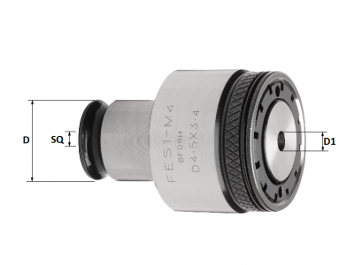 RC1 - M12 Tapping Collet (with clutch)