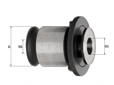 RC3 - M36 Tapping Collet (without clutch)