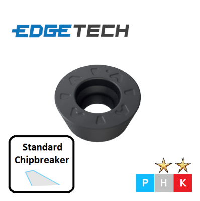 RDKW 0802MO ET602 Carbide 0° Profile Milling Inserts Edgetech
