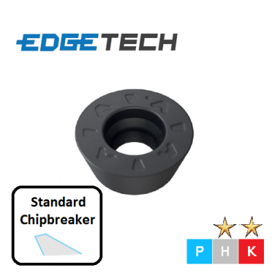 RDKW 0802MO ET602 Carbide 0 Profile Milling Inserts Edgetech