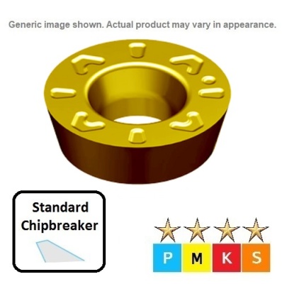 RDKW 10T3MO ET912 Carbide 0° Profile Milling Inserts G90RK-RD10
