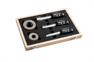 10.0mm - 20.0mm Metric XTD Mechanical Digital Bore Gauge Set - Bluetooth (All Gauges c/w Display Unit) by Bowers