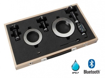 50.0mm - 100.0mm Metric XTD Mechanical Digital Bore Gauge Set - Bluetooth (1 Display Unit per Set) by Bowers