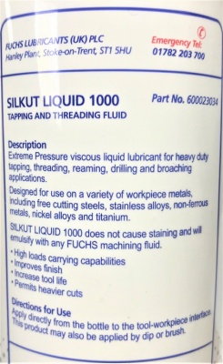 SILKUT 1000 Liquid for Tapping, Cutting, Drilling & Boring 500ml