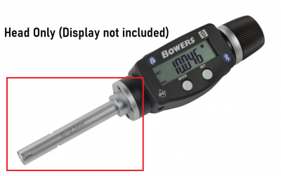 10.0mm - 12.5mm Metric XTD Bore Gauge Head (Display not included) Bowers