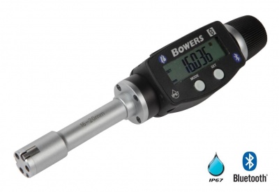 16.0mm - 20.0mm Metric XTD Mechanical Digital Bore Gauge (Bluetooth) and Ring by Bowers