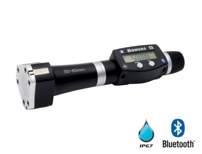 50.0mm - 65.0mm Metric XTD Mechanical Digital Bore Gauge (Bluetooth) and Ring by Bowers