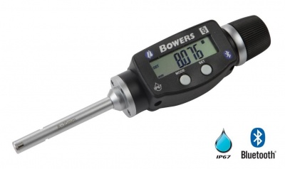 8.0mm - 10.0mm Metric XTD Mechanical Digital Bore Gauge (Bluetooth) and Ring by Bowers