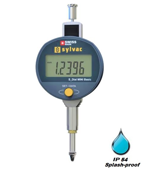 0 12.5mm Travel (0.01mm Resolution), IP54 Splash Proof, Digital Mini