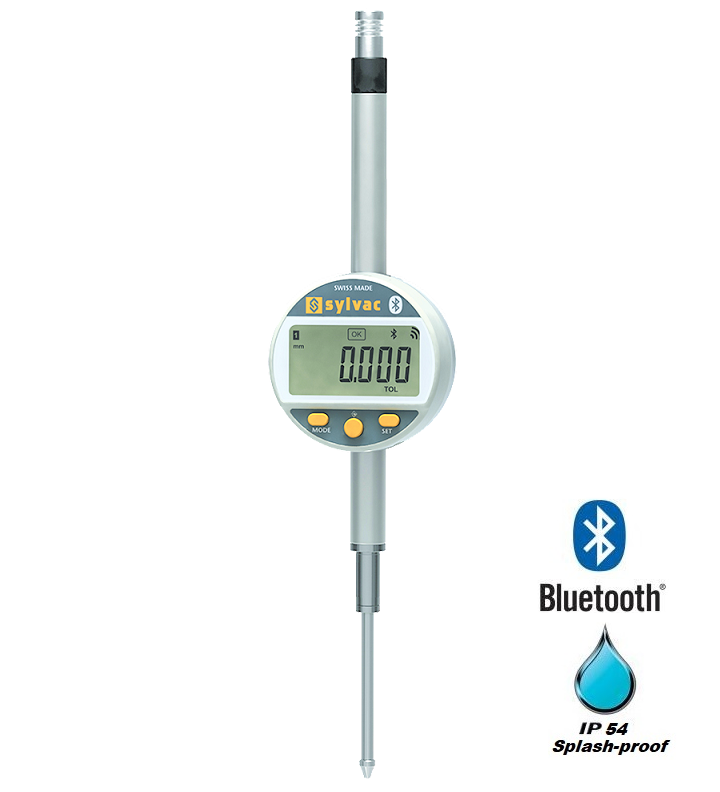 SYLVAC Digital-Messuhr Bluetooth