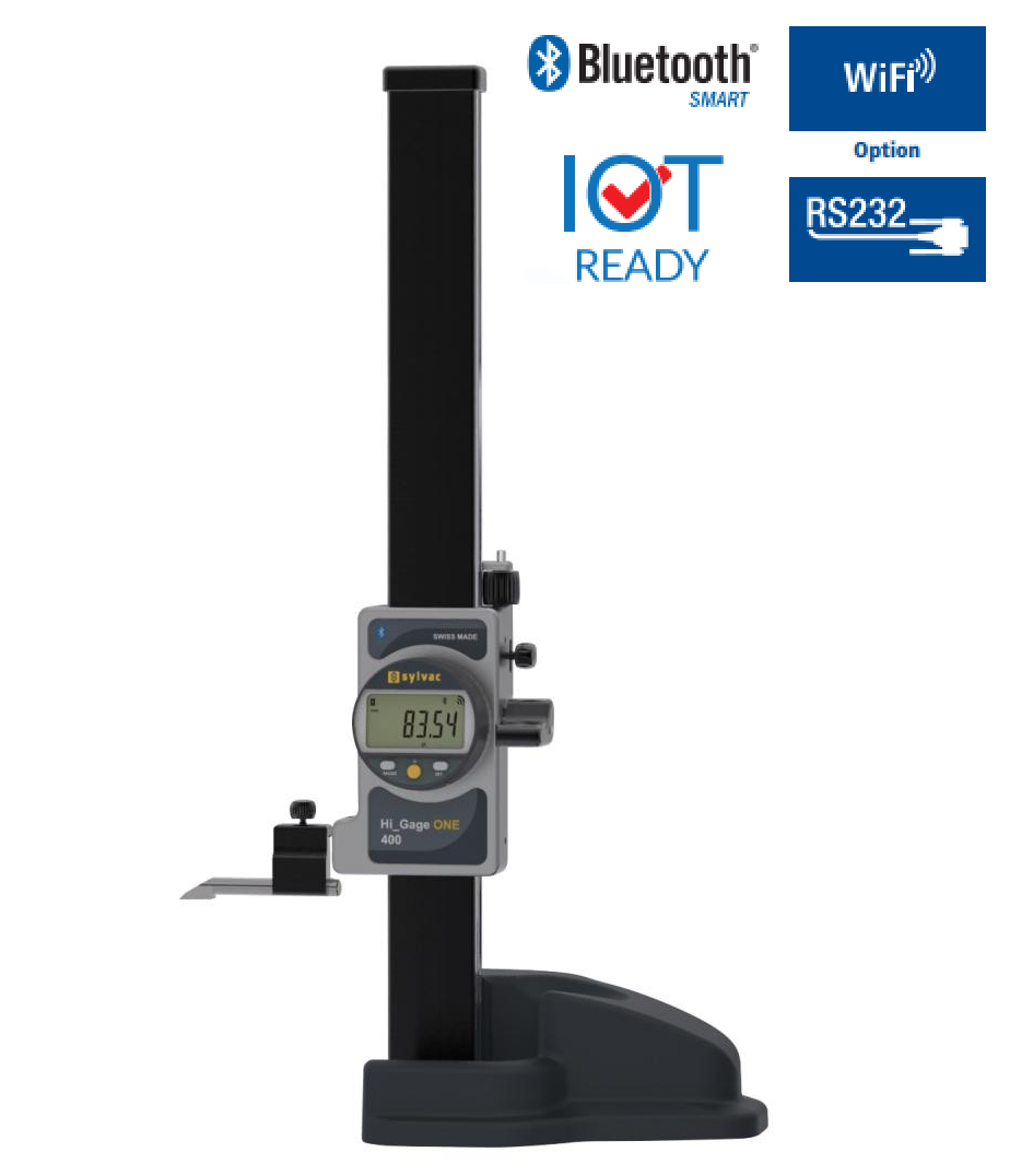 0.0mm 400.0mm (0.01mm Resolution) Digital Height Gauge Hi_Gauge ONE