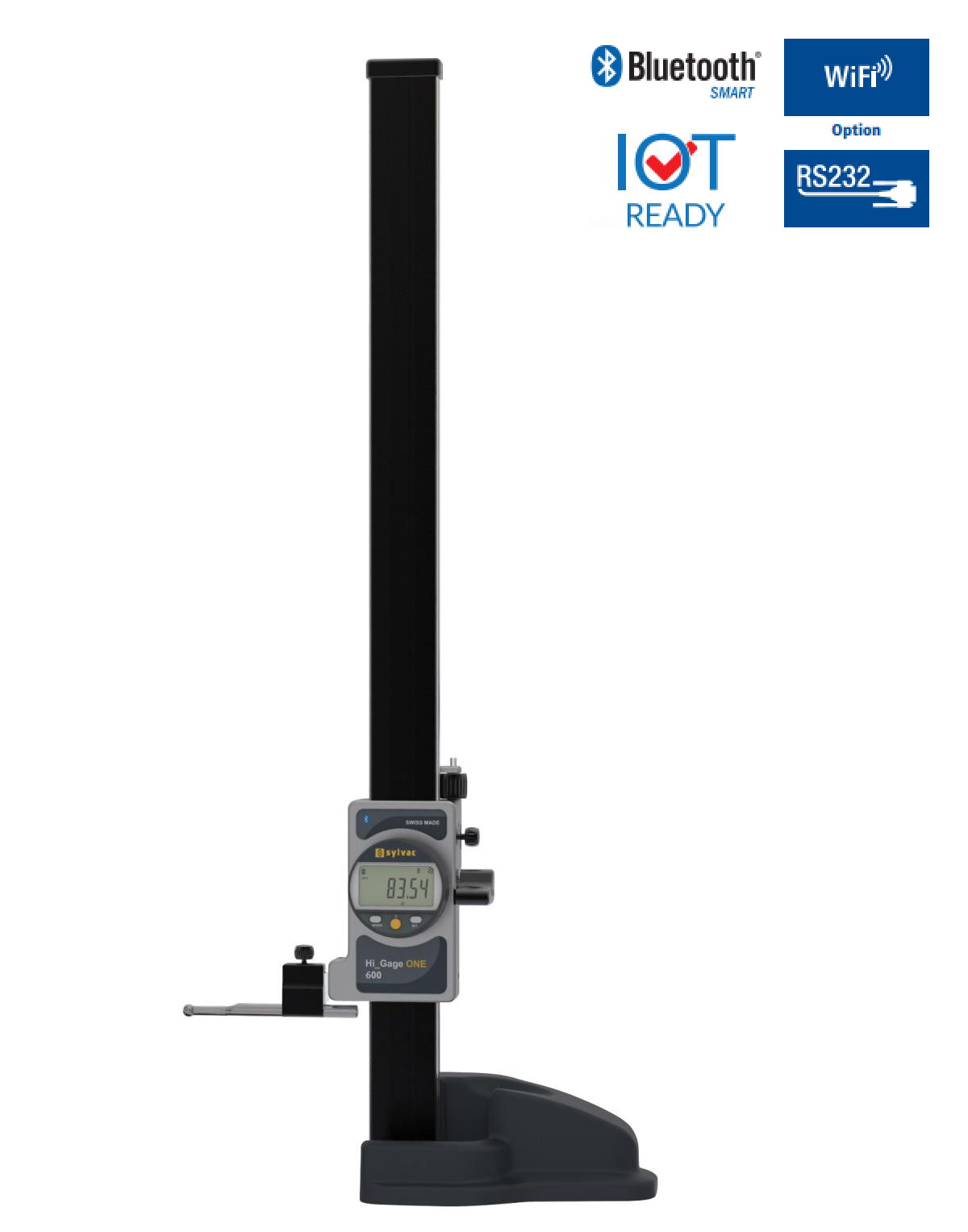 0.0mm 600.0mm (0.01mm Resolution) Digital Height Gauge Hi_Gauge ONE