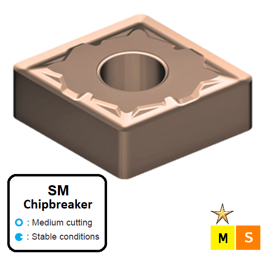 Produktbild von 10x Walter Wendeplatten CNMG 120412-MM5 WSM20S – Hartmetall-Schneidplatten Aus Deutschland