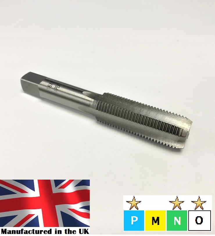 1/4 x 19 BSPF No.3 Plug Hand Tap Carbon Steel engineeringsupplies.co.uk