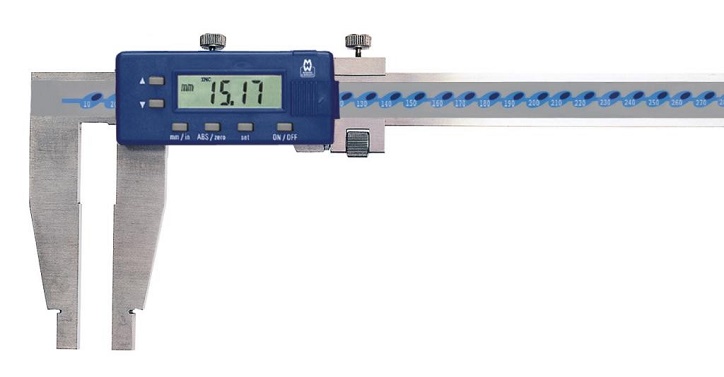 0.0mm - 500.0mm (0.01mm Resolution) Large Digital Workshop Caliper  MW150-50DDL Moore & Wright