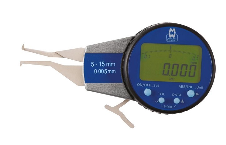 5.0mm 15.0mm 0.005mm Resolution Digital Internal Caliper MW432 01DC Moore Wright engineeringsupplies