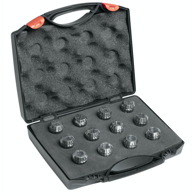 2mm - 13mm ER20 (12 Piece) Standard Accuracy Collet Set (10 micron)