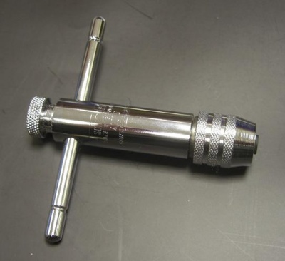 M3 - M8 Ratchet Tap Wrench (T-Style)